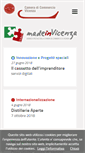 Mobile Screenshot of madeinvicenza.it